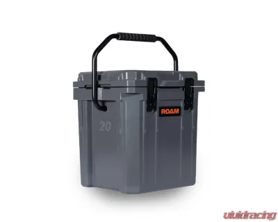 ROAM Adventure Co 20QT Rugged Ice Bucket Desert Tan V2 for Outdoor Use - ROAM-CLR-20IB-SLATE-V2