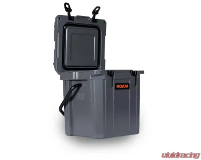 ROAM Adventure Co 20QT Rugged Ice Bucket Desert Tan V2 for Outdoor Use - ROAM-CLR-20IB-SLATE-V2