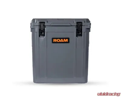 ROAM Adventure Co 46QT Slate Rolling Rugged Cooler - Durable, Portable, Gray Color - ROAM-CLR-46W-SLATE-V2