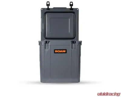 ROAM Adventure Co 46QT Slate Rolling Rugged Cooler - Durable, Portable, Gray Color - ROAM-CLR-46W-SLATE-V2