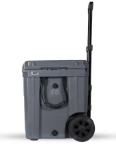 ROAM Adventure Co 46QT Slate Rolling Rugged Cooler - Durable, Portable, Gray Color                                     - ROAM-CLR-46W-SLATE-V2 - Image 7