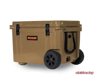 ROAM Adventure Co 80QT Rolling Rugged Cooler Desert Tan V2 - ROAM-CLR-80W-DESERTTAN-V2