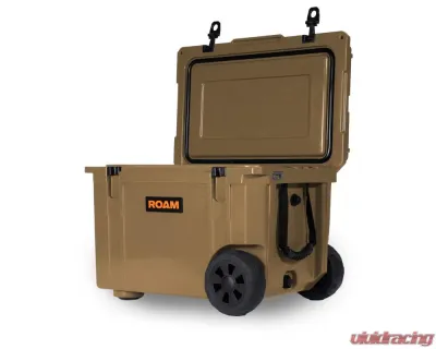 ROAM Adventure Co 80QT Rolling Rugged Cooler Desert Tan V2 - ROAM-CLR-80W-DESERTTAN-V2