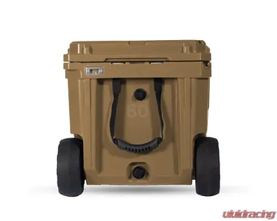 ROAM Adventure Co 80QT Rolling Rugged Cooler Desert Tan V2 - ROAM-CLR-80W-DESERTTAN-V2