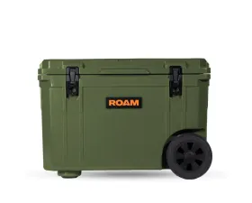 ROAM Adventure Co 80QT Rolling Rugged Cooler Desert Tan V2