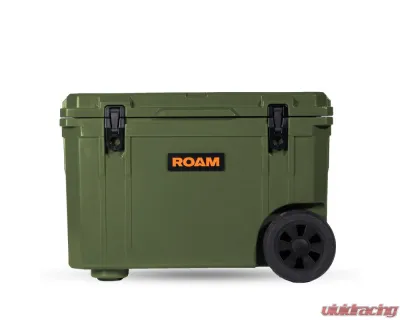 ROAM Adventure Co 80QT Rolling Rugged Cooler Desert Tan V2 - ROAM-CLR-80W-ODGREEN-V2