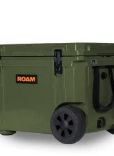 ROAM Adventure Co 80QT Rolling Rugged Cooler Desert Tan V2                                     - ROAM-CLR-80W-ODGREEN-V2 - Image 2