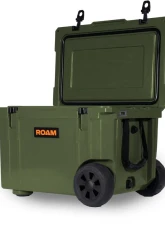 ROAM Adventure Co 80QT Rolling Rugged Cooler Desert Tan V2                                     - ROAM-CLR-80W-ODGREEN-V2 - Image 3