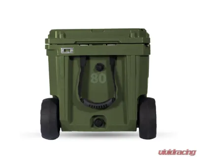 ROAM Adventure Co 80QT Rolling Rugged Cooler Desert Tan V2 - ROAM-CLR-80W-ODGREEN-V2