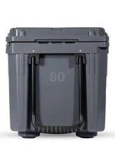 ROAM Adventure Co 80QT Rolling Rugged Cooler Desert Tan V2                                     - ROAM-CLR-80W-SLATE-V2 - Image 5