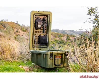 ROAM Adventure Co ROAM 83L Aluminum Rugged Case Molle Panel, 83L Size, Durable Design - ROAM-MOLLE-ALU-83L