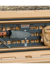 ROAM Adventure Co ROAM 83L Aluminum Rugged Case Molle Panel, 83L Size, Durable Design                                     - ROAM-MOLLE-ALU-83L - Image 4