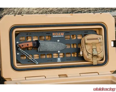 ROAM Adventure Co ROAM 83L Aluminum Rugged Case Molle Panel, 83L Size, Durable Design - ROAM-MOLLE-ALU-83L