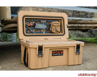 ROAM Adventure Co ROAM 83L Aluminum Rugged Case Molle Panel, 83L Size, Durable Design - ROAM-MOLLE-ALU-83L