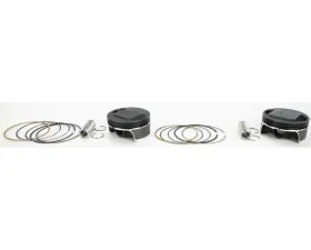 Wiseco BLK Edition Piston Kit Tc 103 Cid 10.5:1 Cooled Harley Davidson Twin Cam 103 Rushmore 4.375 Stroke 2015-2015