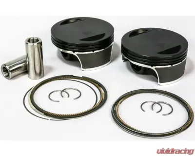 Wiseco BLK Edition Piston Kit M8 117Cid 11.0:1 Harley-Davidson Flhtkl Electra Glide Ultra Limited Low 2017-2019 - K2799