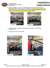Trail Armor Rear Window Dust Shield Kit Kawasaki KRX 1000 2020-2025                                     - TA010RWDS-KRX - Image 6