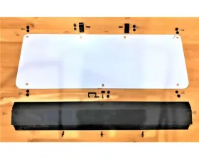 Trail Armor Rear Window Dust Shield Polaris General 1000 | 4 1000 | XP 1000 | XP 4 1000 (All Editions) 2020-2025