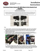 Trail Armor Front & Rear iMpact A-Arm Guards Polaris General XP 1000 | XP 4 1000 (All Editions) 2020-2025                                     - TA011ARMIMP-GENXP - Image 13