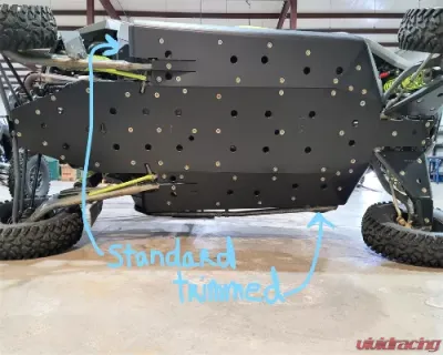 Trail Armor Full Skids w/ Sliders Polaris Turbo R 4 2022-2023 - TA012FULLSKID-TURBOR4