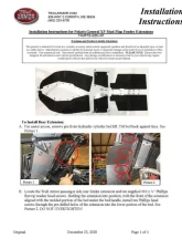 Trail Armor Mud Flap Fender Extensions Polaris General XP 1000 | XP 4 1000 (All Editions) 2020-2025                                     - TAMFFE-GENXP - Image 7