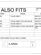 Trail Armor Set of 2 iMpact Front Arm Guards Honda Talon 1000X | 1000X-4 | 1000 XS | 1000 XS-4 2019-2024                                     - TA012ARMIMPFG-HT1000X - Image 6