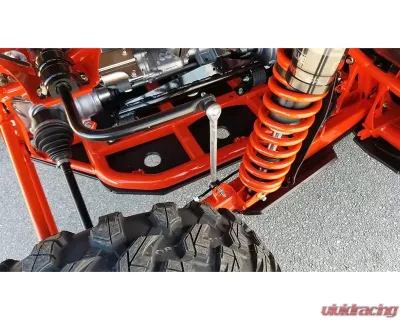 Trail Armor Trimmed Style Full Skids with Integrated Side Skid Plates Honda Talon 1000R | Talon 1000X-4 Fox Live Valve Edition 2019-2024 - TA012FULLSKID-HT10004-T