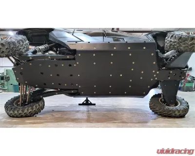 Trail Armor Full Skids w/ Integrated Side Skid Plates Kawasaki KRX 4 1000 (All Editions) 2023-2025 - TA012FULLSKID-KAW-KRX4