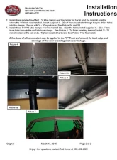 Trail Armor Hard Top Roof Polaris  RZR XP 4 1000 | XP 4 Turbo EPS|  4 900 | 4 1000 2014-2023                                     - TAROOF-RZR41000900 - Image 6