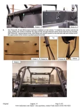 Trail Armor Rear Window Polaris RZR XP 1000 | XP Turbo 2014-2023                                     - TA010RWDS-RZR1000 - Image 4