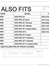 Trail Armor iMpact Front Arm Guards Set of 2 Polaris RZR Pro XP | 4 2020-2024                                     - TA012ARMIMPFG-PROXP - Image 10