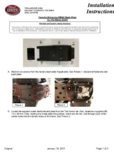 Trail Armor Bash Plate Yamaha Wolverine RMAX2 | RMAX4 Compact | RMAX4 2021-2025                                     - TA-YW-RMAX-BASH - Image 9