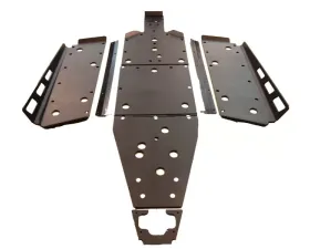 Trail Armor Full Skids with Slider Nerfs or Trimmed Kick Out Steel Rock Sliders Polaris RZR 2021-2025