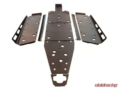 Trail Armor Full Skids with Slider Nerfs or Trimmed Kick Out Steel Rock Sliders Polaris RZR 2021-2025 - TA012FULLSKID-RZRTRAIL-21