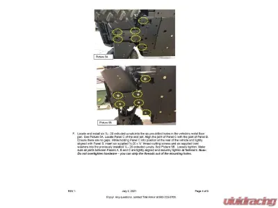 Trail Armor Full Skids Yamaha Wolverine RMAX2 | 1000 X-TR | 1000 LT Edition | 1000 Sport Impact 2021-2024 - TA012FULLSKID-YW-RMAX2