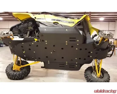 Trail Armor Full Skids with Integrated Center Yamaha YXZ 1000R 2016-2025 - TA012FULLSKID-YXZ centers