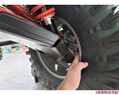 Trail Armor Factory Arched A-Arms iMpact A-Arm Guards Can-Am Defender 6x6 Limited HD10 2022-2025 - TA011ARMIMP-CAD-XMR6x6-22