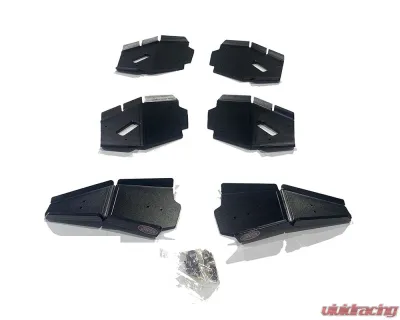 Trail Armor Factory Arched A-Arms iMpact A-Arm Guards Can-Am Defender 6x6 Limited HD10 2022-2025 - TA011ARMIMP-CAD-XMR6x6-22