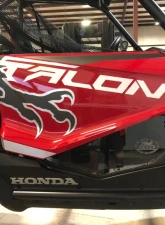 Trail Armor Black Lower Door Insert Kit Honda Talon 1000X | 1000R 2019-2022                                     - TA001-DOORS-HT1000-B - Image 2