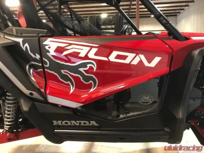 Trail Armor Black Lower Door Insert Kit Honda Talon 1000X | 1000R 2019-2022 - TA001-DOORS-HT1000-B