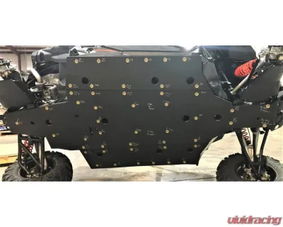 Trail Armor Full Skids w/ Center Integrated Slider Nerfs Can Am Maverick Trail | Maverick Sport | Commander 2020-2024 - TA012FULLSKID-CAMTRL-21 centers