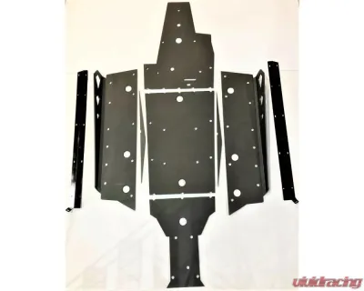 Trail Armor Full Skids w/ Center Integrated Slider Nerfs Can Am Maverick Trail | Maverick Sport | Commander 2020-2024 - TA012FULLSKID-CAMTRL-21 centers