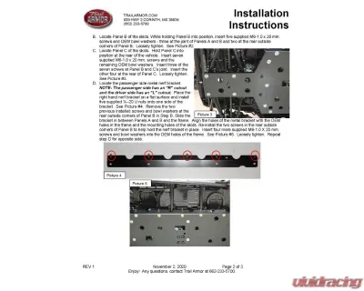 Trail Armor Deluxe Full Skids Honda Pioneer 700 | Pioneer 700 Deluxe 2014+ - TA012FULLSKID-HP700