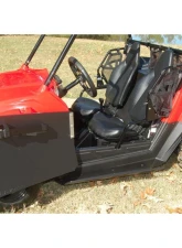 Trail Armor Half Door Style Debris w/ Mud Shields Polaris RZR 170 2019-2021                                     - TA001BLK-RZR170 - Image 2