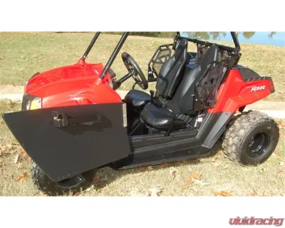 Trail Armor Half Door Style Debris w/ Mud Shields Polaris RZR 170 2019-2021 - TA001BLK-RZR170
