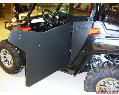 Trail Armor Door Debris Shields Polaris RZR 2008-2022 - TA001BLK-RZR