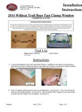Trail Armor Rear Window Dust Seal Arctic Cat Wildcat Trail | Sport 2014-2017                                     - TA010RWDS-ACWTRL - Image 6
