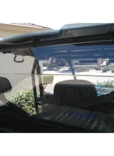 Trail Armor Rear Window Dust Shield Kit w/ Fast Clamps Polaris Ranger 2010-2021                                     - TA010RWDSFC-PR800 - Image 5