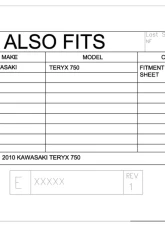 Trail Armor CoolFlo Windshield Kawasaki Teryx 2010-2013                                     - TA010SHLD-KAW10 - Image 2