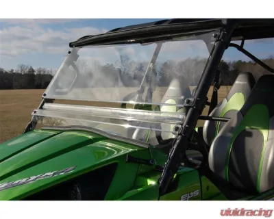 Trail Armor CoolFlo Windshield w/ Fast Clamps Kawasaki Teryx | Teryx4 2012-2020 - TA010SHLD-KAW4